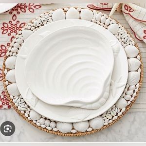 Pottery Barn Seashore Plates & Chargers